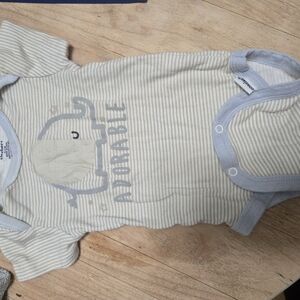 Adorable Striped Bodysuit